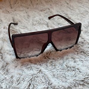 Funky oversize sunglasses